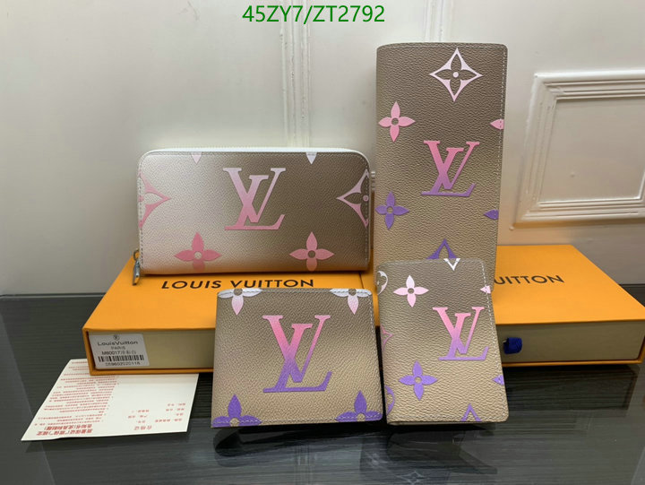 LV Bags-(4A)-Wallet-,Code: ZT2792,$: 45USD