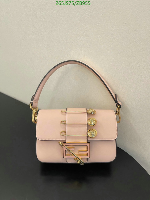 Fendi Bag-(Mirror)-Baguette,Code: ZB955,$: 265USD