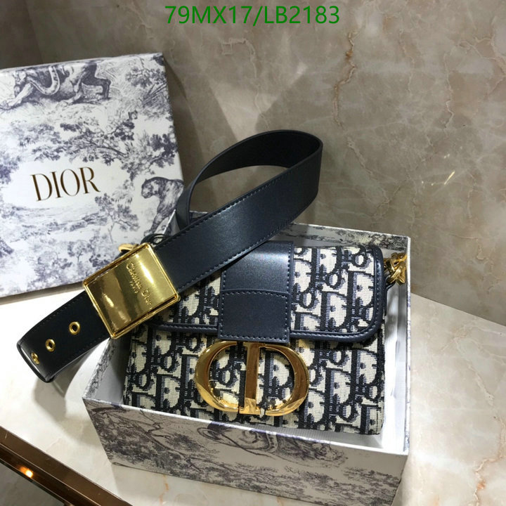 Dior Bags-(4A)-Montaigne-,Code: LB2183,$: 79USD