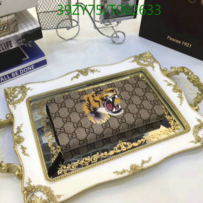 Gucci Bag-(4A)-Wallet-,Code: T082633,$:39USD