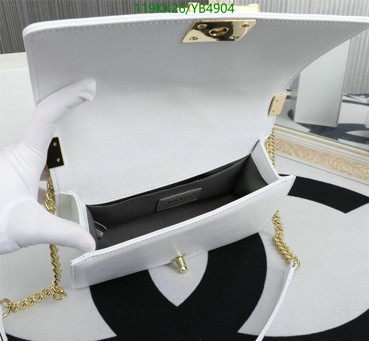 Chanel Bags ( 4A )-Le Boy,Code: YB4904,$: 119USD