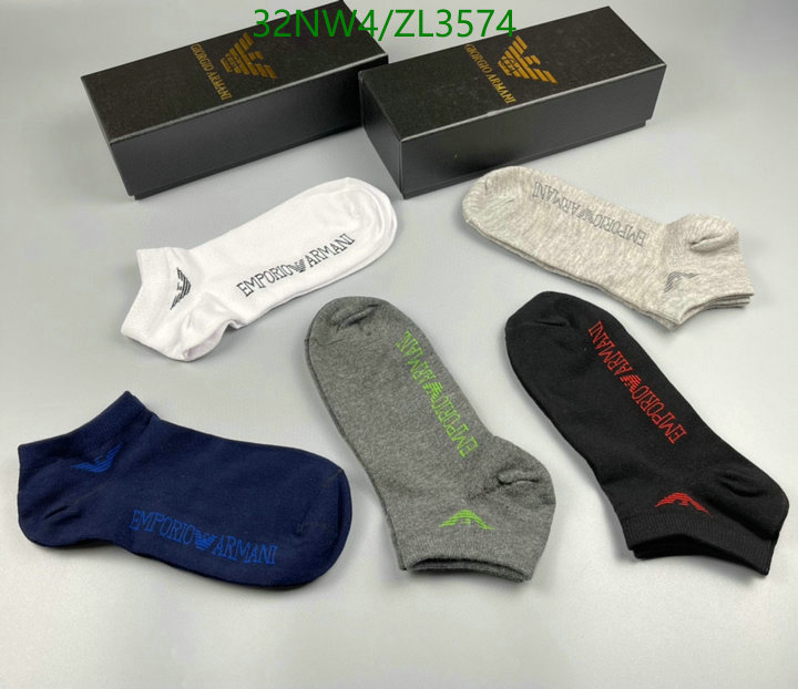 Sock-Armani, Code: ZL3574,$: 32USD