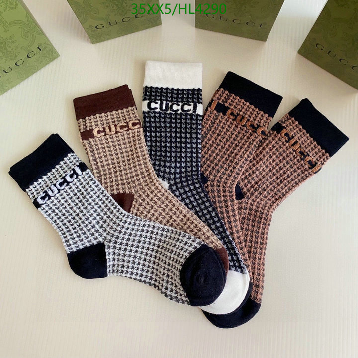 Sock-Gucci, Code: HL4290,$: 35USD