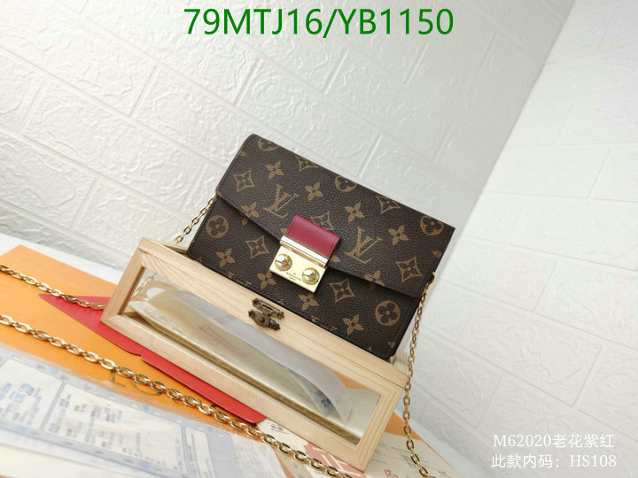 LV Bags-(4A)-Pochette MTis Bag-Twist-,Code: YB1150,$: 79USD