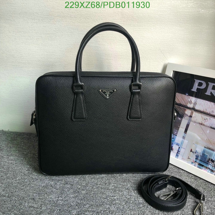 Prada Bag-(Mirror)-Handbag-,Code: PDB011930,$:229USD