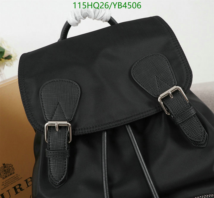 Burberry Bag-(4A)-Backpack-,Code: YB4506,$: 115USD