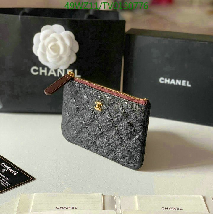 Chanel Bags ( 4A )-Wallet-,Code: TV0130776,$: 49USD