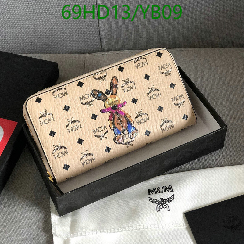 MCM Bag-(Mirror)-Wallet-,Code: YB09,$: 69USD