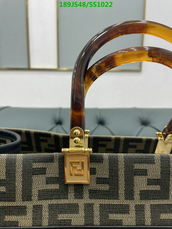 Fendi Bag-(Mirror)-Handbag-,Code: SS1022,