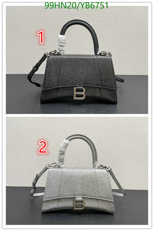 Balenciaga Bag-(4A)-Hourglass-,Code: YB6751,