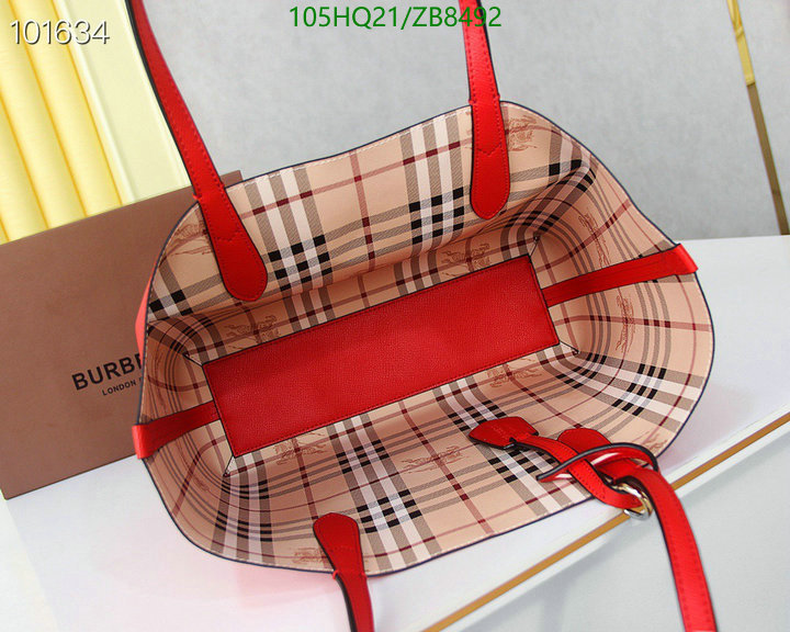 Burberry Bag-(4A)-Handbag-,Code: ZB8492,$: 105USD