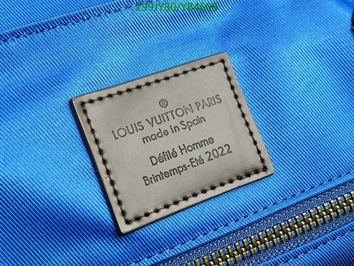 LV Bags-(Mirror)-Backpack-,Code: YB4606,$: 299USD