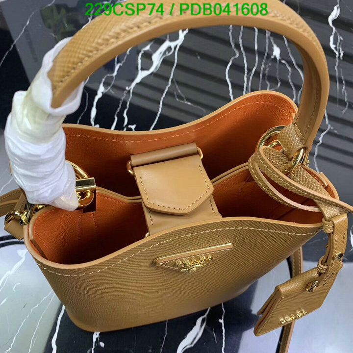 Prada Bag-(Mirror)-Diagonal-,Code: PDB041608,$: 229USD