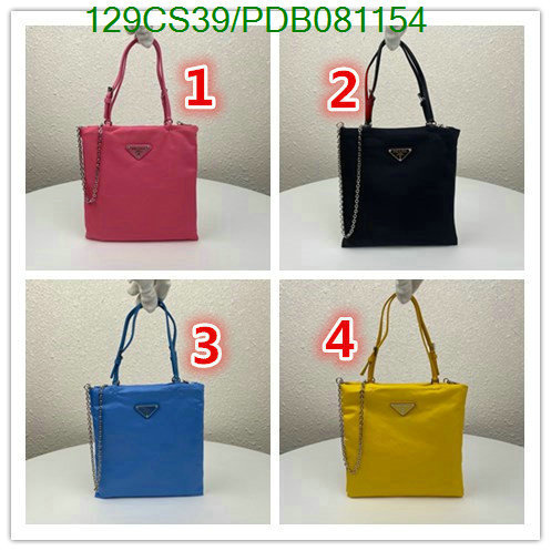 Prada Bag-(Mirror)-Handbag-,Code:PDB081154,$:129USD