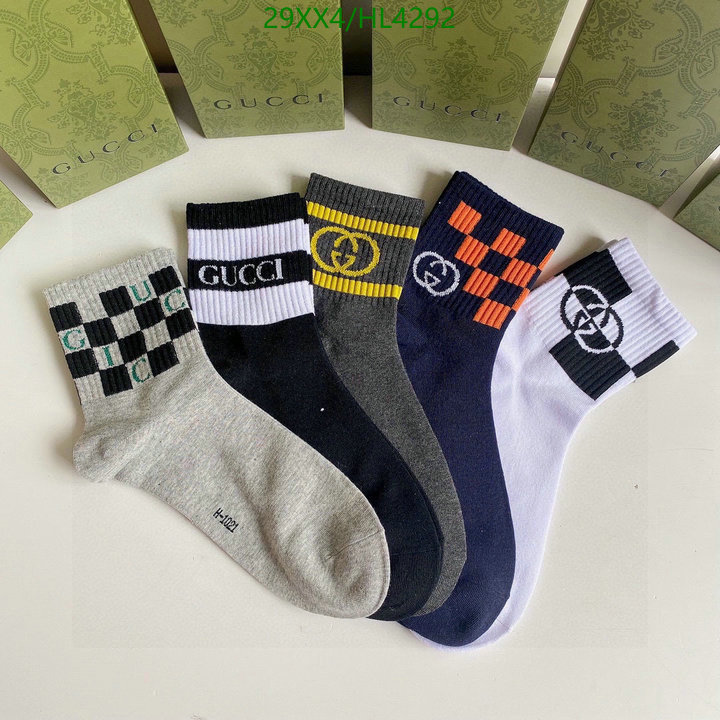 Sock-Gucci, Code: HL4292,$: 29USD