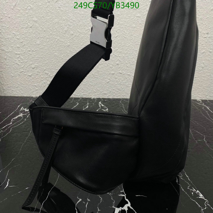 Prada Bag-(Mirror)-Diagonal-,Code: YB3490,$: 249USD