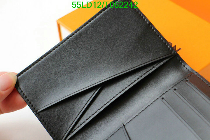 LV Bags-(Mirror)-Wallet-,Code: T062242,$: 55USD