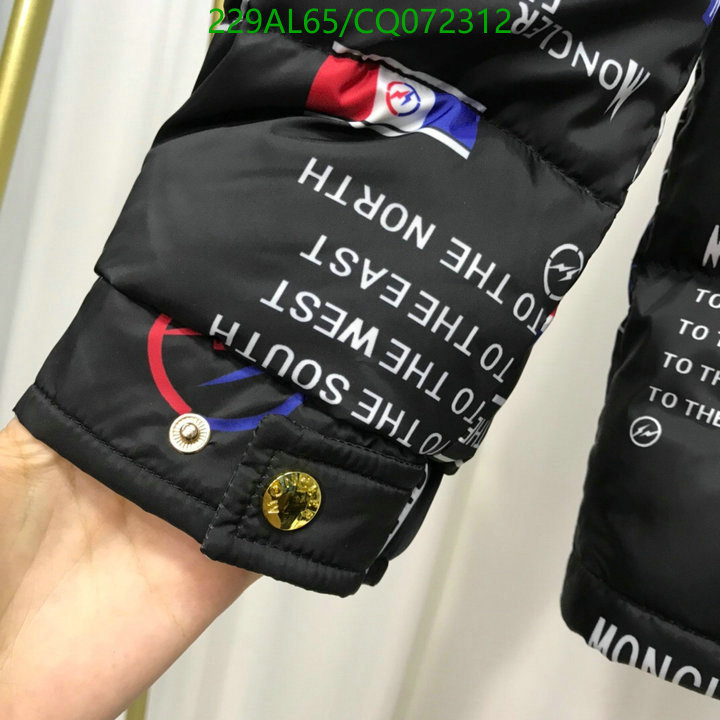 Down jacket Men-Moncler, Code: CQ072312,$: 229USD