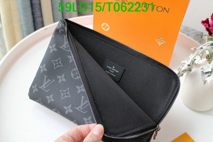 LV Bags-(Mirror)-Wallet-,Code: T062231,$: 59USD