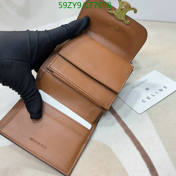 Celine Bag-(4A)-Wallet-,Code: LT7698,$: 59USD