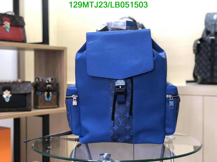 LV Bags-(4A)-Backpack-,Code: LB051503,$: 129USD