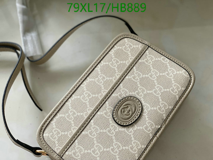 Gucci Bag-(4A)-Diagonal-,Code: HB889,$: 79USD