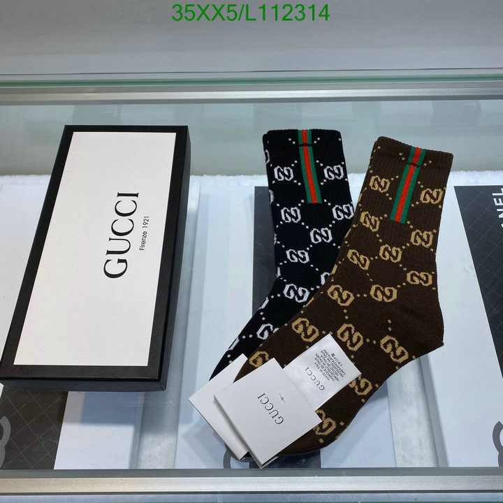Sock-Gucci, Code: L112314,$:35USD