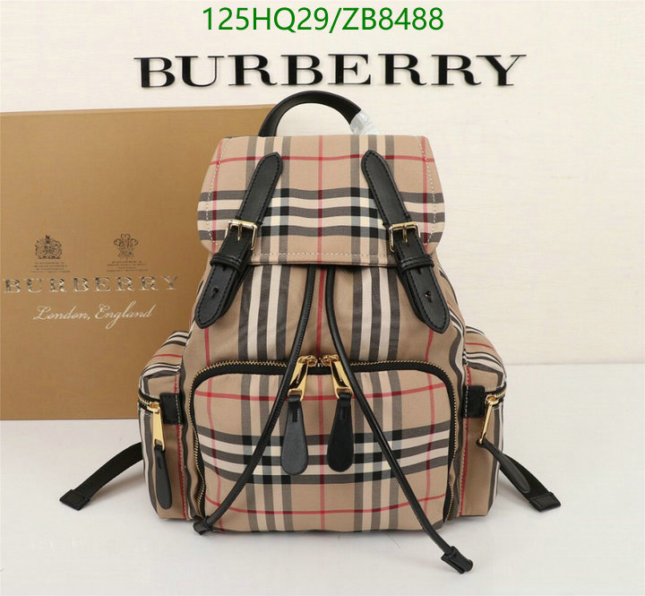 Burberry Bag-(4A)-Backpack-,Code: ZB8488,$: 125USD