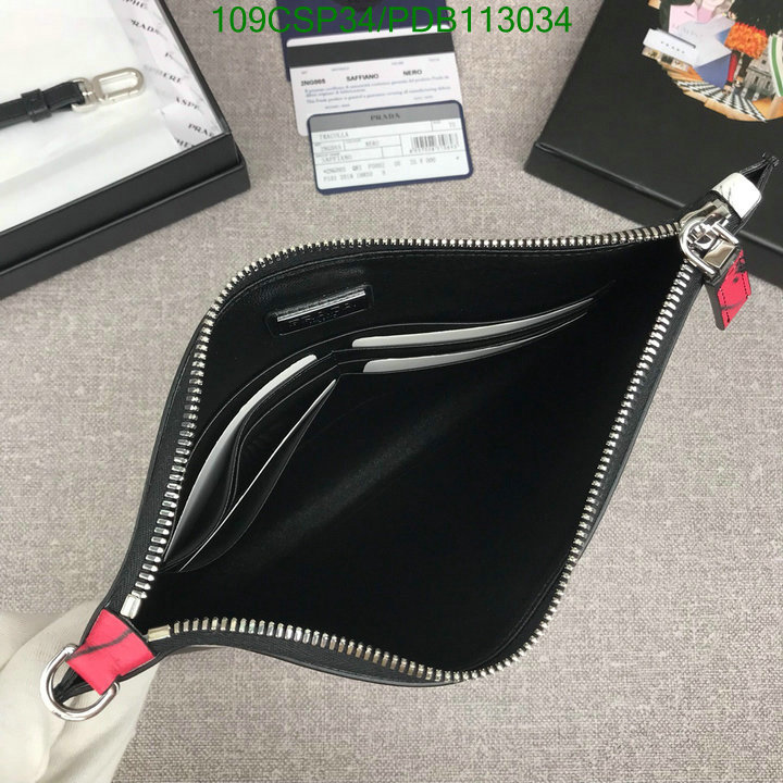 Prada Bag-(Mirror)-Clutch-,Code: PDB113034,$: 109USD