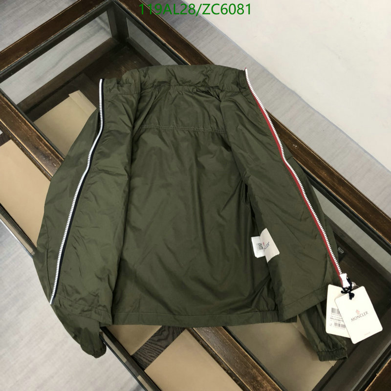 Down jacket Men-Moncler, Code: ZC6081,$: 119USD