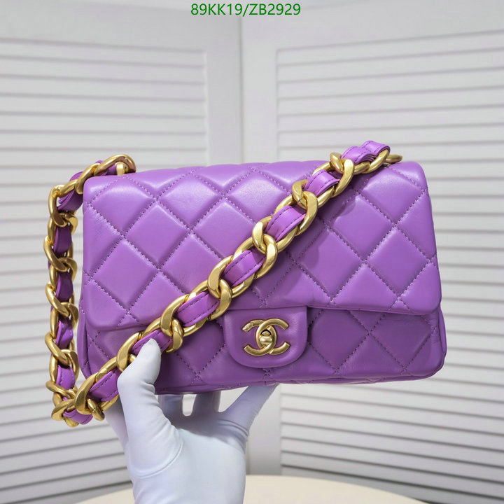 Chanel Bags ( 4A )-Diagonal-,Code: ZB2929,$: 89USD