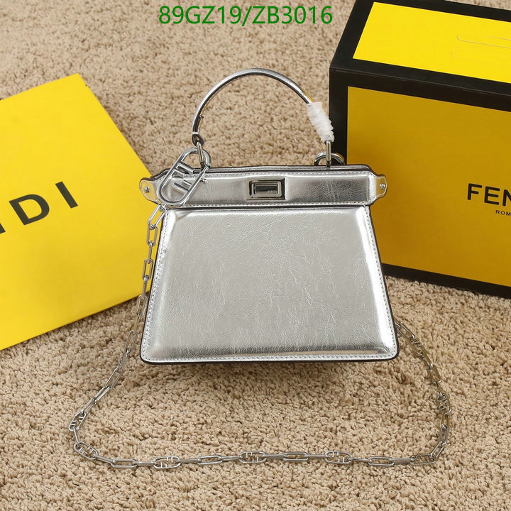 Fendi Bag-(4A)-Diagonal-,Code: ZB3016,$: 89USD