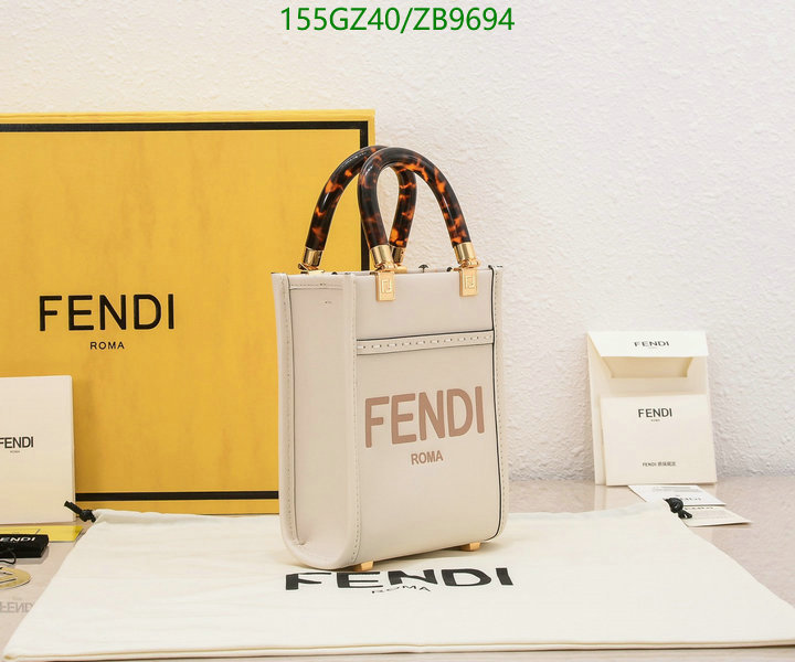 Fendi Bag-(Mirror)-Sunshine,Code: ZB9694,$: 155USD