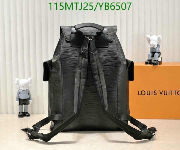 LV Bags-(4A)-Backpack-,Code: YB6507,$: 115USD