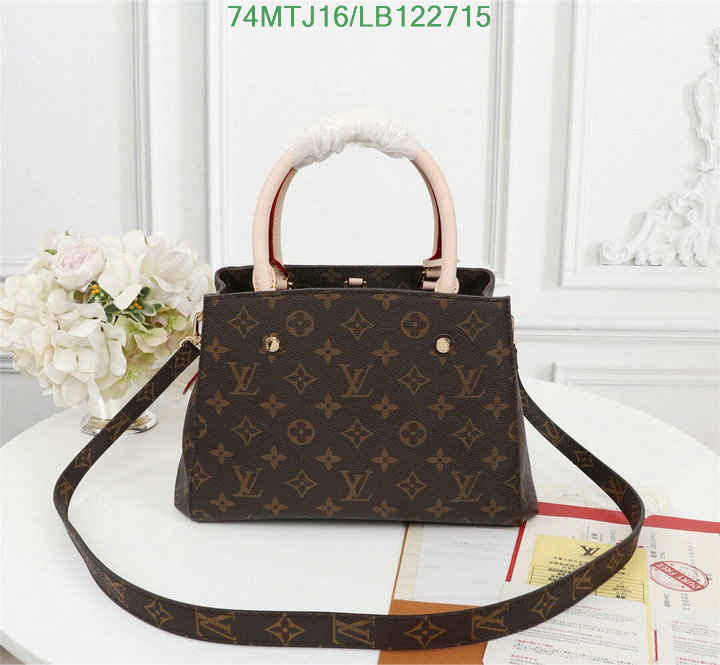 LV Bags-(4A)-Handbag Collection-,Code: LB122715,$:74USD