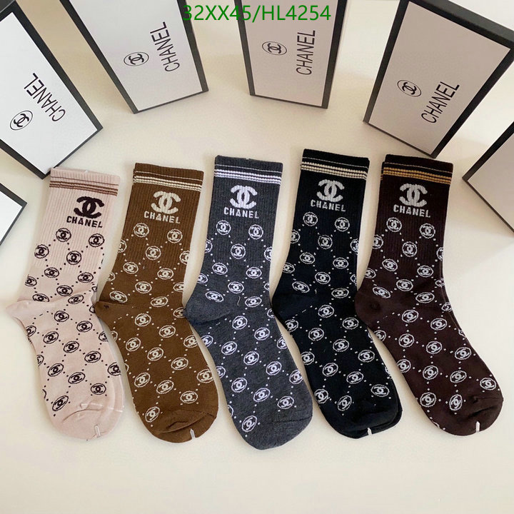 Sock-Chanel,Code: HL4254,$: 32USD