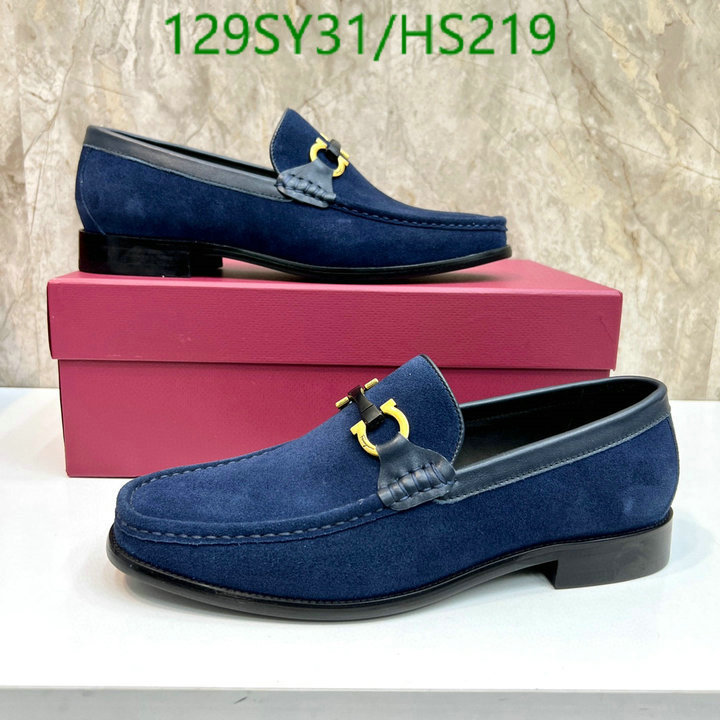 Men shoes-Ferragamo, Code: HS219,$: 129USD