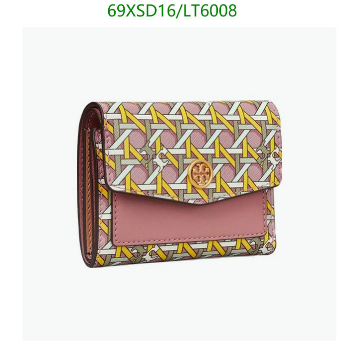 Tory Burch Bag-(Mirror)-Wallet-,Code: LT6008,$: 69USD