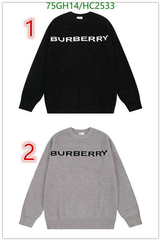 Clothing-Burberry, Code: HC2533,$: 75USD