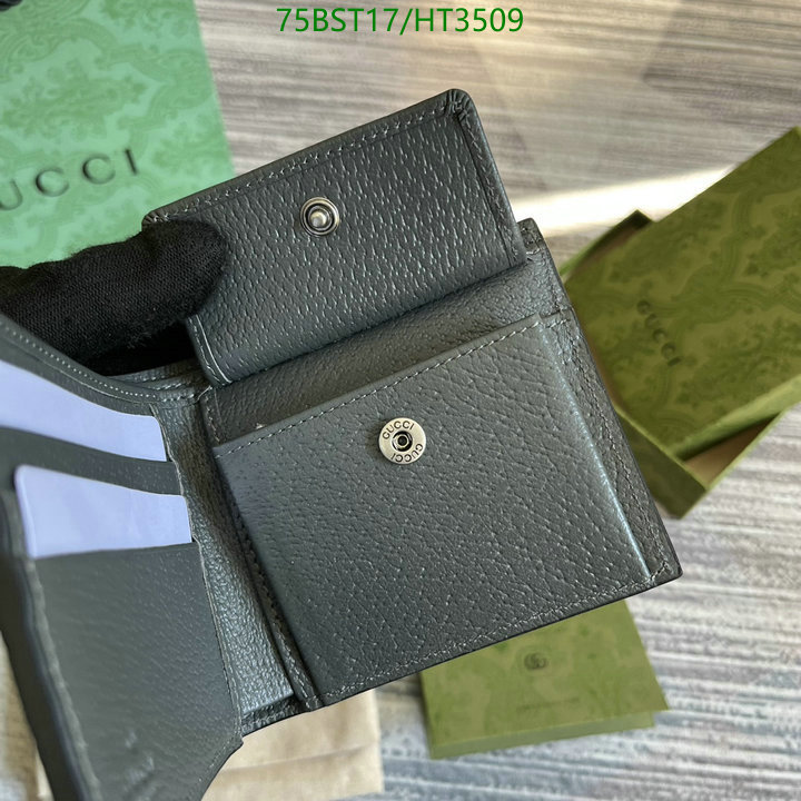 Gucci Bag-(Mirror)-Wallet-,Code: HT3509,$: 75USD