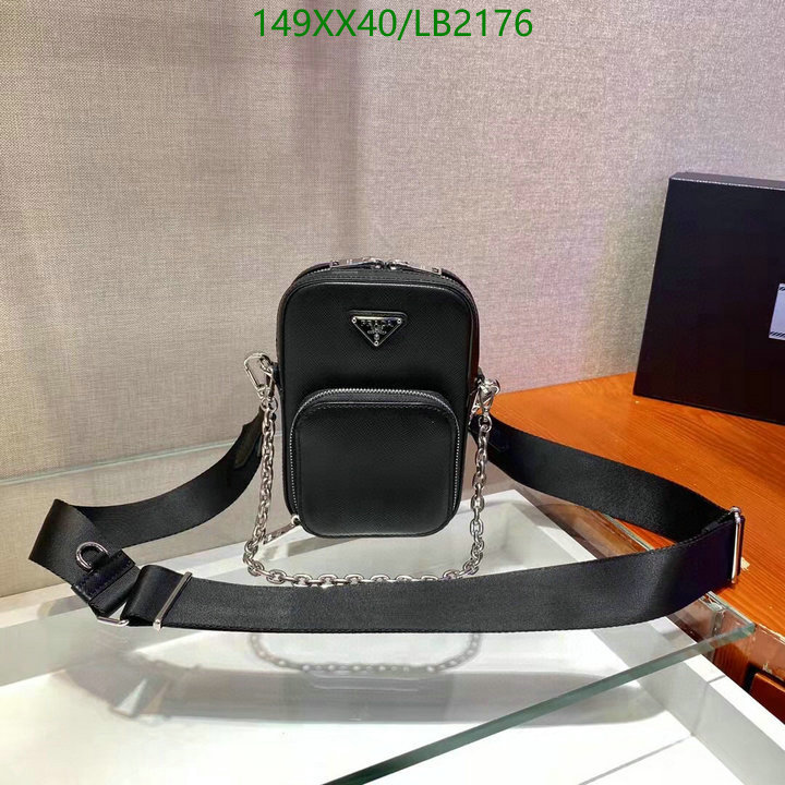 Prada Bag-(Mirror)-Diagonal-,Code: LB2176,$: 149USD