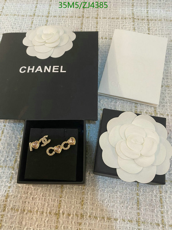 Jewelry-Chanel,Code: ZJ4385,$: 35USD