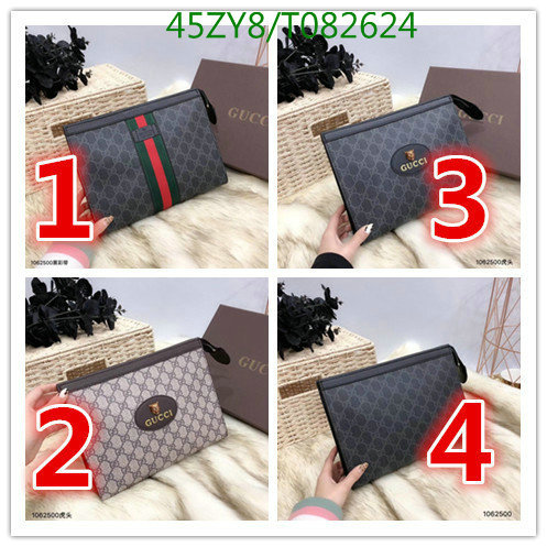 Gucci Bag-(4A)-Wallet-,Code: T082624,$:45USD