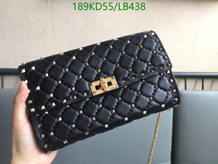 Valentino Bag-(Mirror)-Rockstud Spike,Code: LB438,$: 189USD