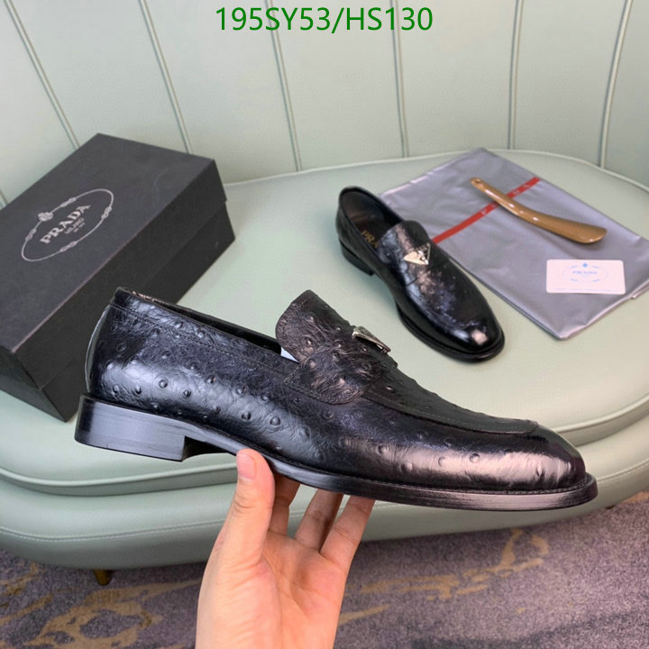 Men shoes-Prada, Code: HS130,$: 195USD