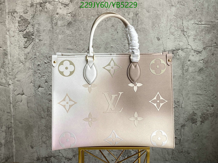 LV Bags-(Mirror)-Handbag-,Code: YB5229,$: 229USD