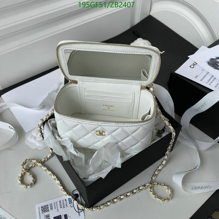 Chanel Bags -(Mirror)-Vanity--,Code: ZB2407,$: 195USD