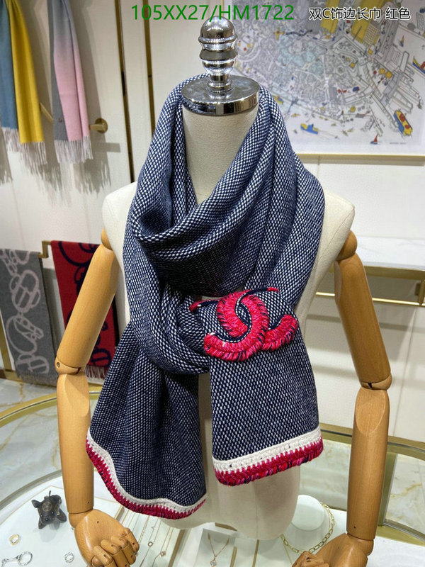 Scarf-Chanel, Code: HM1722,$: 105USD