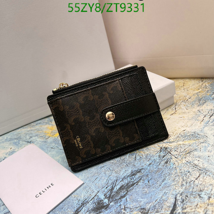 Celine Bag-(4A)-Wallet-,Code: ZT9331,$: 55USD