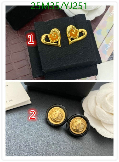 Jewelry-Chanel,Code: YJ251,$: 25USD